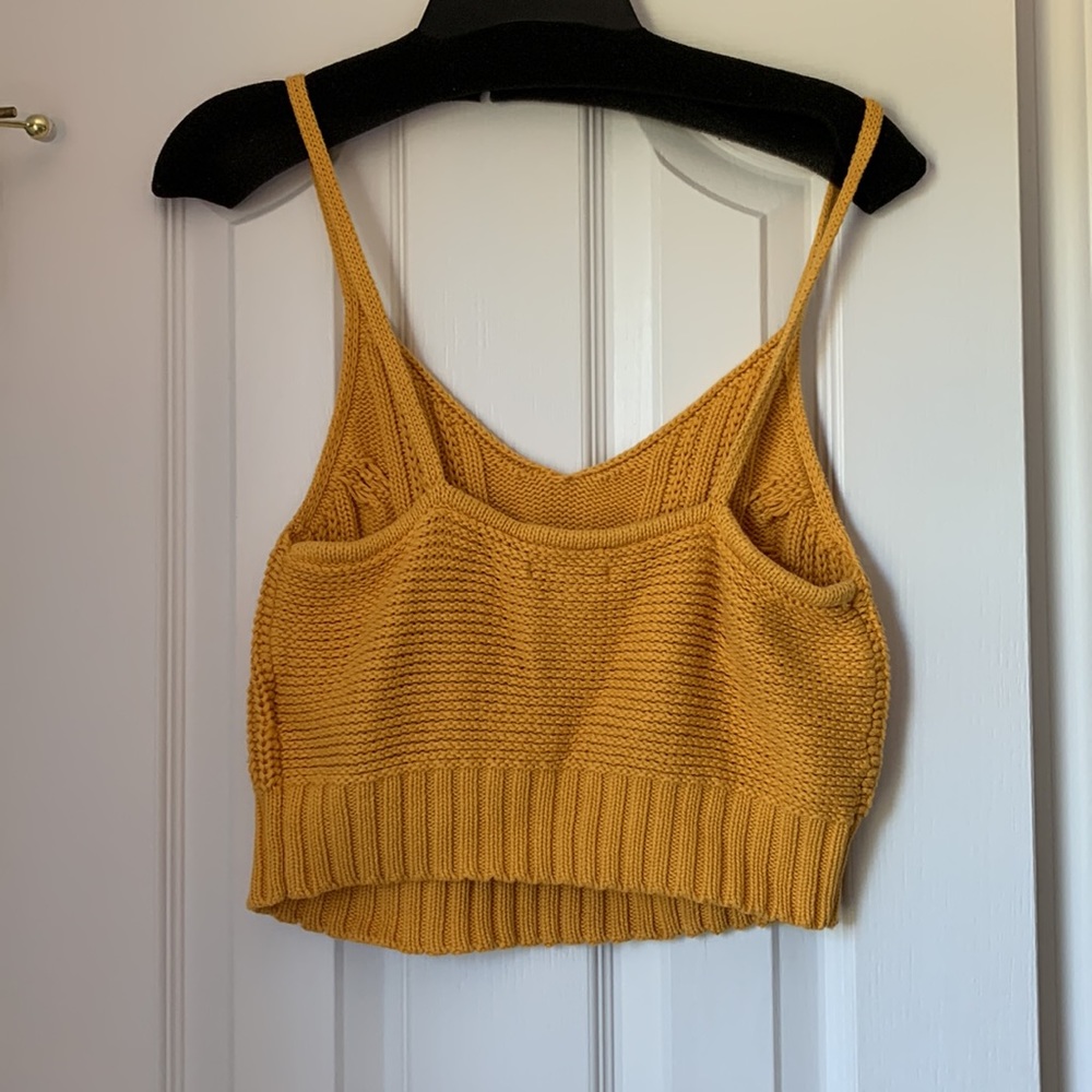 NWOT American Eagle Crochet Crop Top - Picture 2 of 4